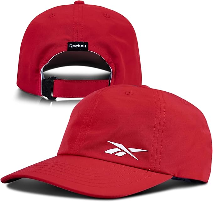 Reebok Lightweight Adjustable Performance Running Cap for Men and Women (One Size Fits Most)