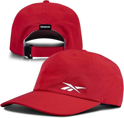 Reebok Lightweight Adjustable Performance Running Cap for Men and Women (One Size Fits Most)