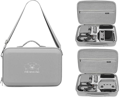 Mini 5 Pro Case, EVA Carrying Case For DJI Mini 5 Pro Fly More Combo (RC-N3)/(RC2) All-in-One Portable Hard Handheld Box Bag Storage Camera Drone Body/Remote Control/Other Accessories