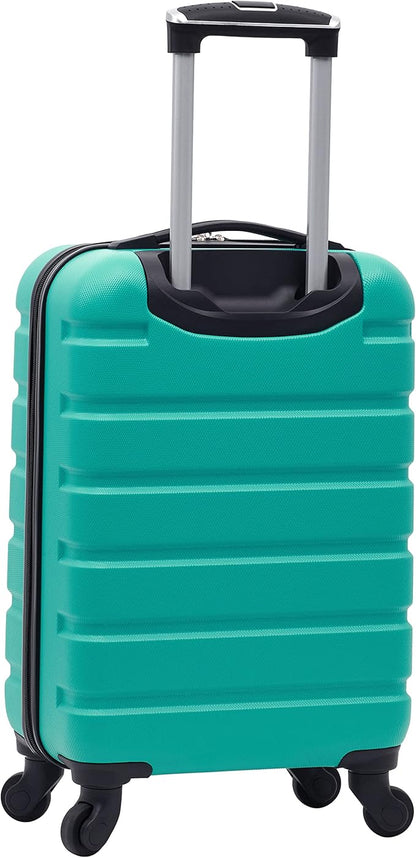 Wrangler 20" Spinner Carry-On Luggage, Teal