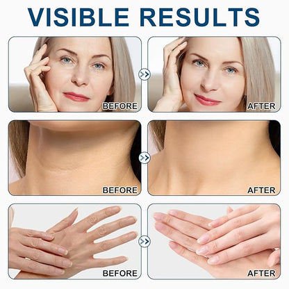 Advanced Retinol Firming Serum Stick,3 in 1 Retinol Stick Tighten and Firm Face & Neck, Smoothes Fine Lines and Wrinkles, Reduces Wrinkles, Deep Moisturizing Skin