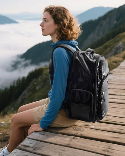 BAGSMART 30L Travel Backpack, 15.6 Inch Carry On Backpack Flight Approved, Personal Item Travel Bag, Water Resistant Weekender Bag Daypack, Rose Purple