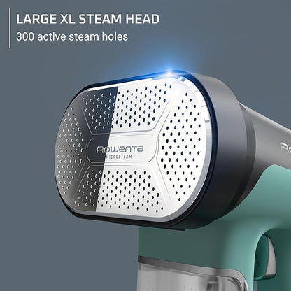 Rowenta Handheld Steamer for Clothes, Pure Force 2in1 Steamer & Iron, 1875W, Vertical/Horizonal Steaming & Ironing, Lightweight, Auto-off, XL power, 1875 Watts, DR8822