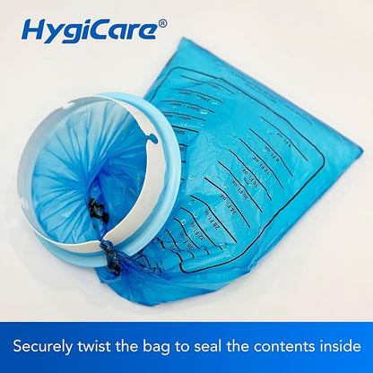 50 Count Vomit Bags, 1180mL, Portable, Leak Resistant, Medical Grade, Disposable, Barf, Puke, Throw Up, Emesis Bags, Ideal for Car, Sickness,Travel, Kids, Pregnant Women
