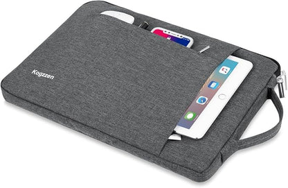 13-14 Inch Laptop Sleeve Shockproof Lightweight Case Carrying Bag Compatible with MacBook Pro 14 13 inch/MacBook Air 13.3/ Dell XPS 13/ Surface Laptop 13.5/ iPad Pro 12.9 - Gray