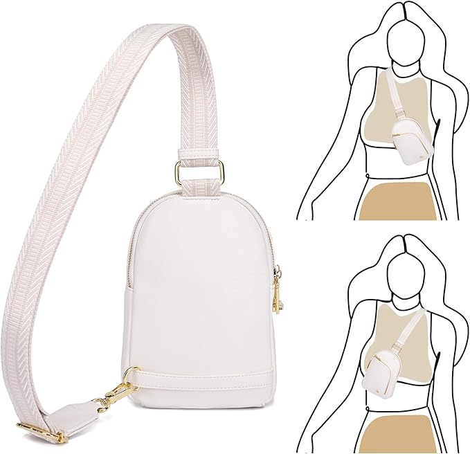 INICAT RFID Blocking Sling Bag,Anti Theft Crossbody Bags for Women,Travel Gifts Cross Body Purses Vegan Leather
