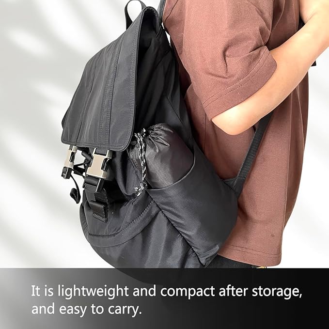 Hooded Rain Poncho,Multi Use Waterproof Raincoat,For Hiking, Camping and Emergency,Suitable for Unisex Adults