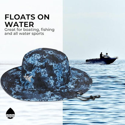 KastKing Sol Armis UPF 50 Boonie Hat - Sun Protection Hat, Fishing Hat, Beach & Hiking Hat, Paddling