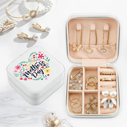 MAYCARI Mother's Day Gift - Best Mom Jewelry Case Organizer for Travel Essentials