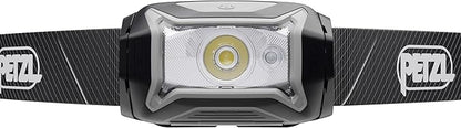 PETZL Tikka Headlamp - Compact 350 Lumen Light with Red Lighting, for Hiking, Climbing, Running, and Camping - Black