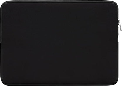 RAINYEAR 13 Inch Laptop Sleeve Compatible with 13.3" MacBook Air/Pro M1 M2 M3 M4 A3240 A3113 A2681 A2337 A1932 A2179 A2338 A1706 A1708 Carrying Computer Bag Protective Cover Case (Black)