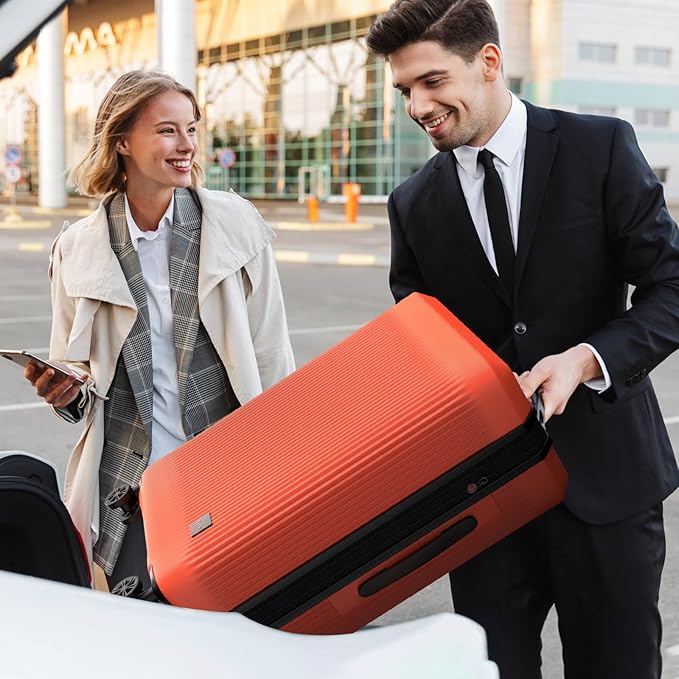 Verdi Hardside Expandable Luggage Set, Carry-On/Large Suitcase with Spinner Wheels