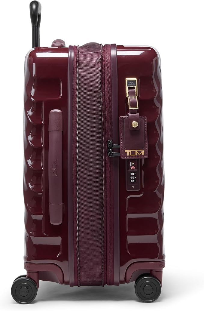 Tumi Unisex 19 Degree International Expandable 4 Wheel Caryy On Wine One Size