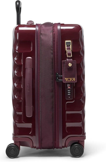 Tumi Unisex 19 Degree International Expandable 4 Wheel Caryy On Wine One Size