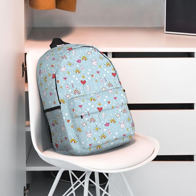 Kids Backpack for School Elementary Lightweight Cute Students Bookbag for Teens Boys Girls School Bag