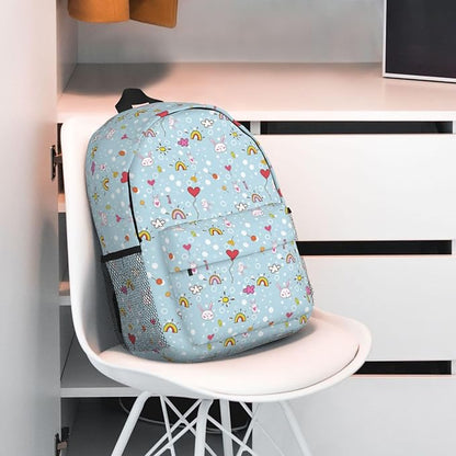 Kids Backpack for School Elementary Lightweight Cute Students Bookbag for Teens Boys Girls School Bag