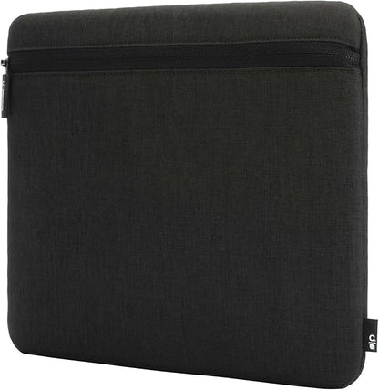 Incase 13-inch Laptop Carry Zip Sleeve - Sea Blue, Polyester, Protecting Laptops During Travel or Transport, Cover for Laptops (Black)