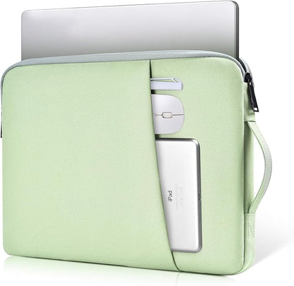 Laptop Sleeve Case 17 17.3 Inch with Handle Computer Bag Carrying Case for HP Pavilion 17/ Envy 17/ Dell/IdeaPad ThinkPad/LG Gram/MSI/ASUS Acer, Green