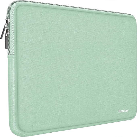15.6 Inch Laptop Case, Resistant Neoprene Notebook Computer Pocket Case/Tablet Briefcase Carrying Bag Compatible for Asus Fujitsu HP Sony Toshiba - (LightBlue)