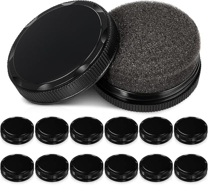 Loopeer 12 Pcs Shoe Shine Sponge Bulk, Instant Leather Shoes Shiner Care for Boots, Leather Accessories Quick Cleaning