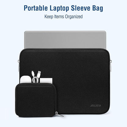 MOSISO Laptop Case 18.5 inch, 18-18.5 inch Laptop Sleeve Bag Compatible with ASUS Gaming Monitor HP Dell Lenovo Notebook, Neoprene Computer Sleeve Bag with Small Case, Black