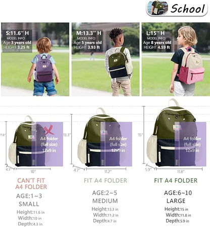Kids Backpack for Boys: Boys Backpack 6-10 - Kindergarten Elementary School Bookbag for Girl