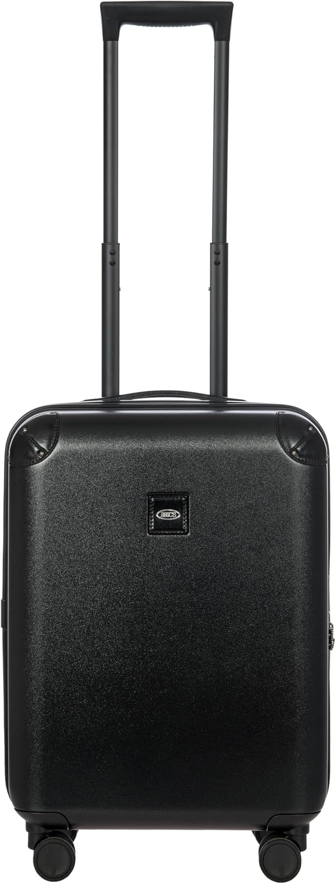 Bric's Amalfi Lightweight Hard Shell Suitcase – Expandable Carry-On with Water-Repellent Zip, Smooth 360° Wheels & TSA Lock - 21 Inch, Black