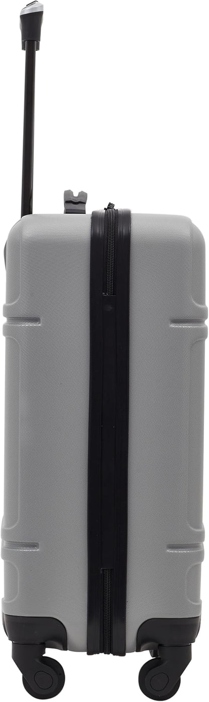 Travelers Club Skyline 20" Carry-On Spinner Luggage, Gray