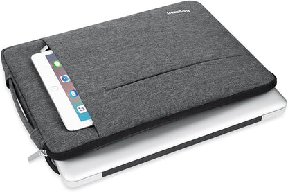 13-14 Inch Laptop Sleeve Shockproof Lightweight Case Carrying Bag Compatible with MacBook Pro 14 13 inch/MacBook Air 13.3/ Dell XPS 13/ Surface Laptop 13.5/ iPad Pro 12.9 - Gray