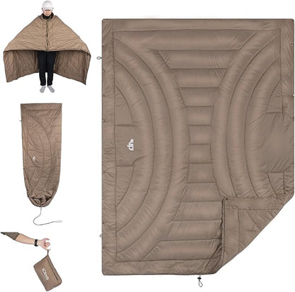iClimb 3M Thinsulate Insulation Warm Camping Blanket Ultralight Compact