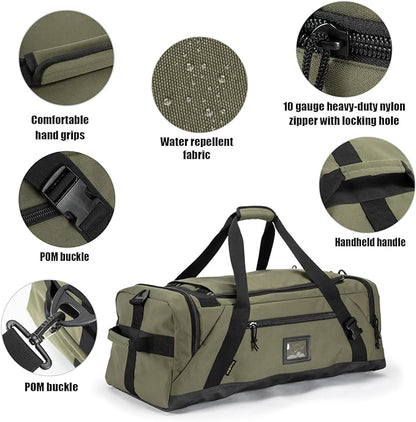 Large Duffle Bag,Gym Bags For Men Weekend Bag For Women Travel Backpack Carry On Sports Duffel Bag