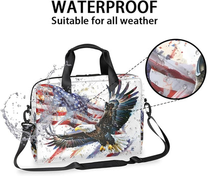 Laptop Bag Bohemian Mandala Laptop Satchel Briefcase Adjustable shoulder Carrying for MacBook Pro 16 inch