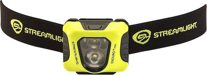 Streamlight 61420 Enduro Pro 200-Lumen 2250-Candela Ultra-Light LED Headlamp with AA Batteries and Elastic Strap, Clear Retail Packaging, Yellow