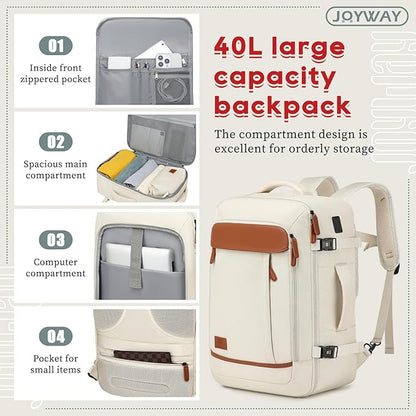 Joyway Expandable Luggage Sets 5 Piece, Lightweight Hard Shell Travel Suitcase Set with Spinner Wheels and TSA Lock
