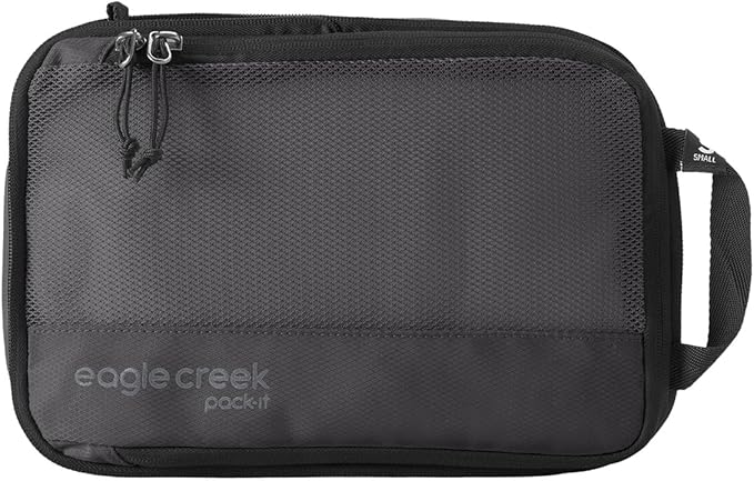 Eagle Creek Pack-It Isolate Compression Cube - Lightweight Compression Cube for Optimizing Luggage Space - Easy-Grab Zipper - Convenient Top Handle - Recycled Materials - Small