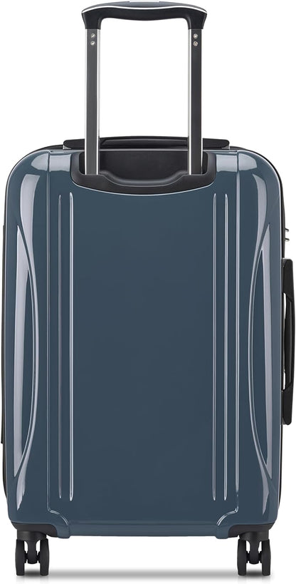 DELSEY PARIS Helium Aero Hardside Expandable Luggage with Spinner Wheels, Orion Blue, Carry-On 21 Inch