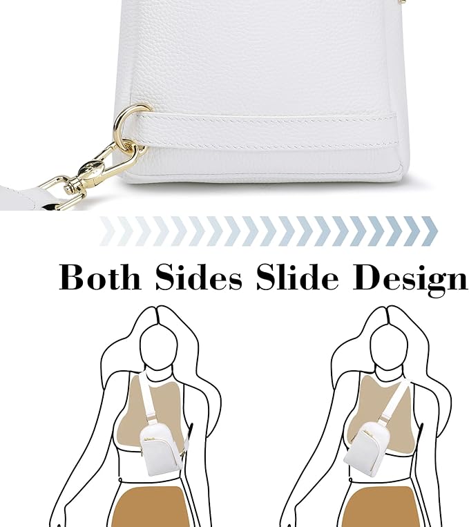 INICAT RFID Blocking Sling Bag,Anti Theft Crossbody Bags for Women,Travel Gifts Cross Body Purses Vegan Leather