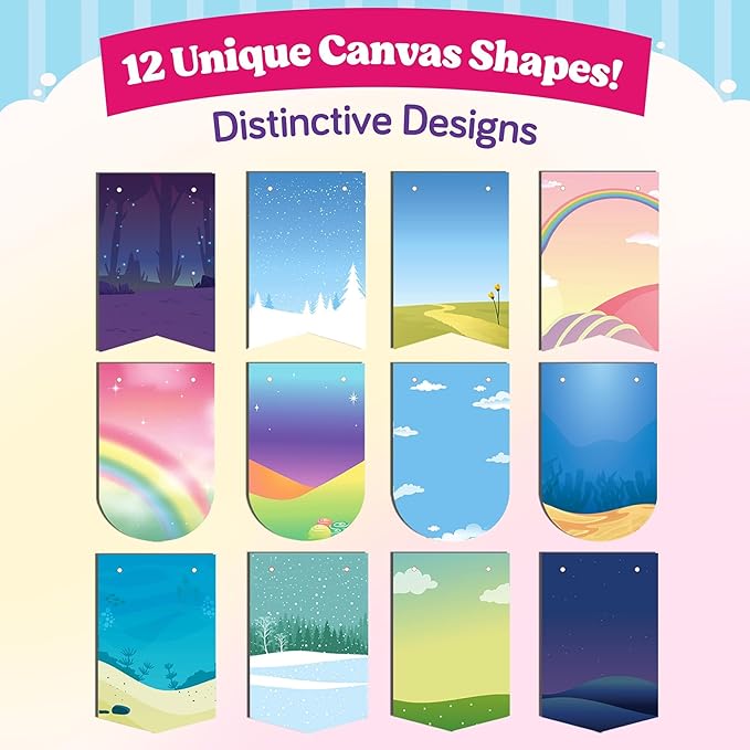Funcils Foil Art Craft - Unicorn & Princess Sticker Activity Kit, Toddler Arts & Crafts for Kids, No Mess Kids Travel Toys, Games, Fun Birthday Gifts for Boys & Girls Ages 4, 5, 6, 7, 8, 9 Year Old