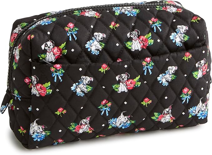 Premium Cotton Disney Medium Cosmetic Makeup Bag, 101 Dalmatians