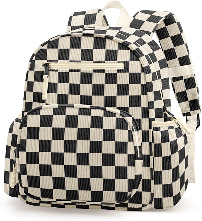 Corduroy Toddler Backpack for Boys 2-5, Cute Kids Backpacks Boys - Preschool Kindergarten Backpack 13.7" H Fit Folder