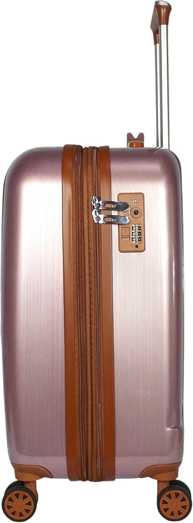 Classique Lightweight Spinner 2-piece Carry-On Luggage Set - Rose Gold