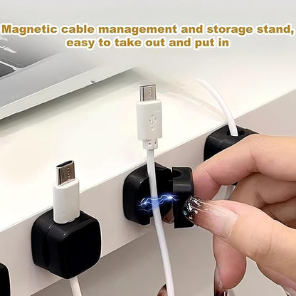 10 colors of silicone cable ties +10 data cable fixers, suitable for binding headphones, charging cables, curtains and umbrellas. It is a good gift for families, schools and offices