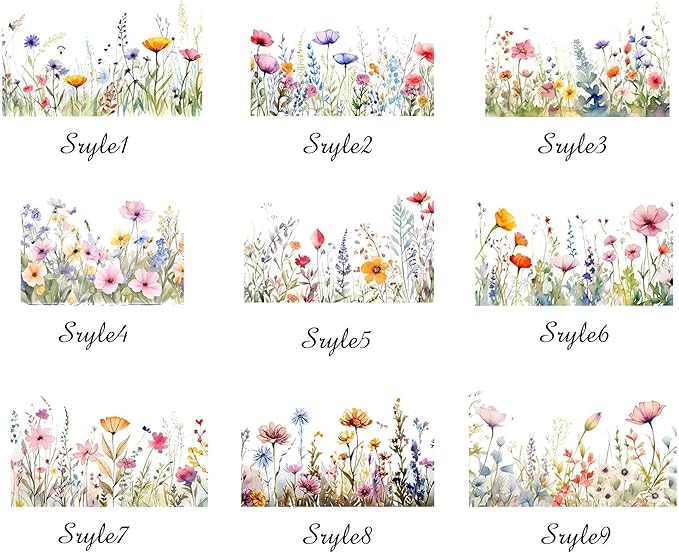 Personalized Name Travel Jewelry Case with Watercolor Flower - Custom Name Travel Jewelry Box with Mirror Birthday Gift for Her - Small Floral Leather Jewelry Organizer for Women Bridesmaid Girl