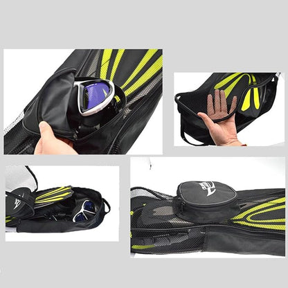 Scuba Diving Backpack Shoes Carrying Bag Swimming Snorkeling