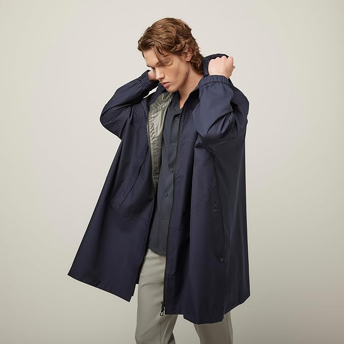Packable Hooded Poncho