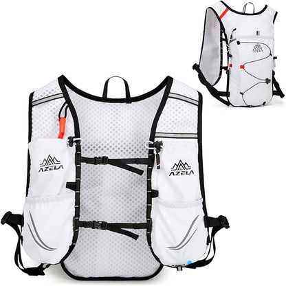 Azarxis Hiking Hydration Vest Pack Running Backpack Lightweight Daypack for Marathon Cycling Biking Trail Race Rave