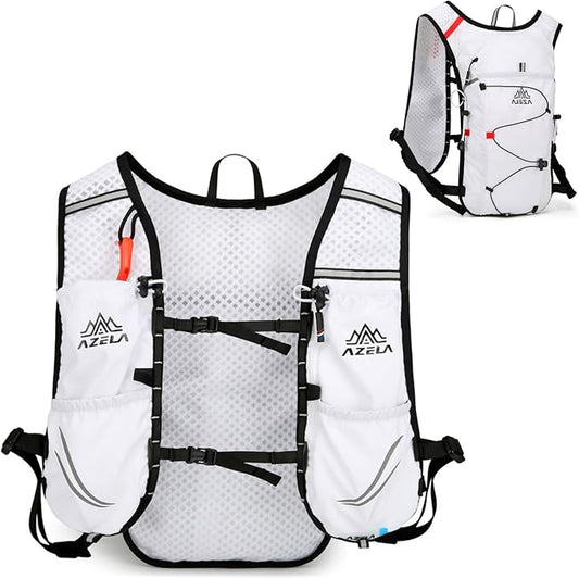 Azarxis Hiking Hydration Vest Pack Running Backpack Lightweight Daypack for Marathon Cycling Biking Trail Race Rave