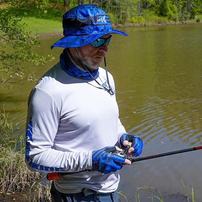 KastKing Sol Armis UPF 50 Boonie Hat - Sun Protection Hat, Fishing Hat, Beach & Hiking Hat, Paddling