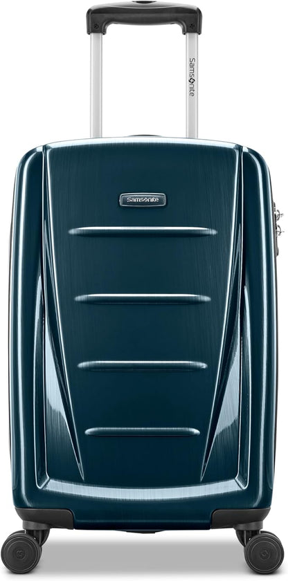 Samsonite Winfield 2 Hardside Expandable Luggage with Spinner Wheels, Teal, Carry-On 20-Inch
