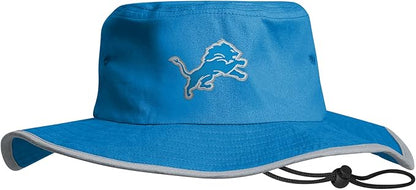 NFL Solid Team Color Logo Sport Outdoor Sun Bucket Boonie Hat